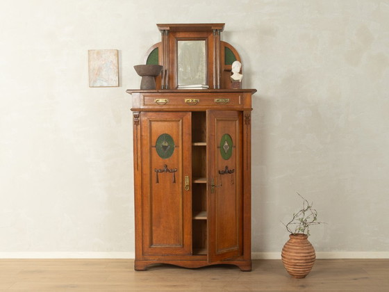 Art Nouveau-kabinet, circa 1910 – Kasten, Glass, Wood (photo 4 of 10)
