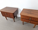 Deux tables de chevet vintage | Années 1960