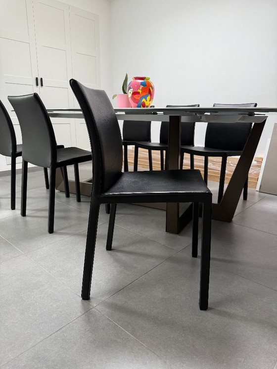 Image 1 of 6 sedie da pranzo di design Bonaldo Italia