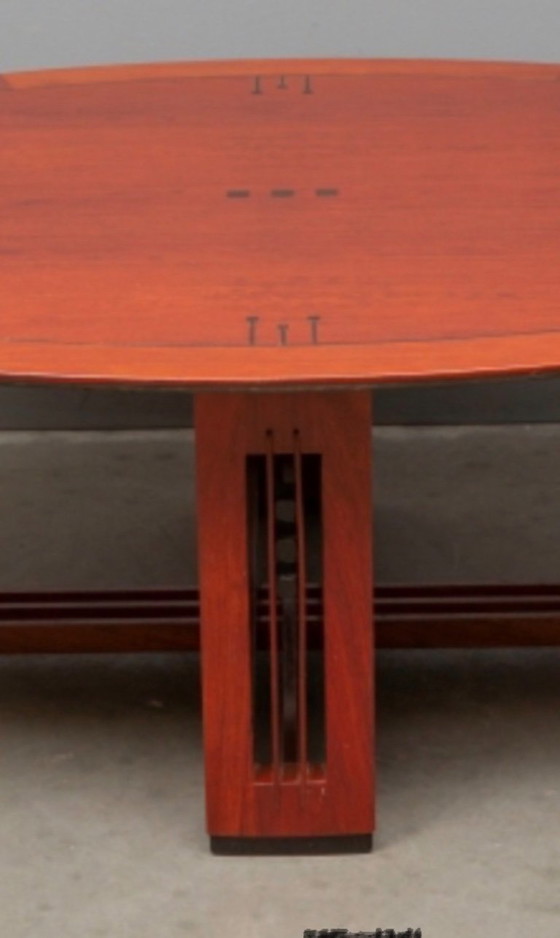 Schuitema Art Deco Decoforma Salontafel Zeldzaam Model – Wood (photo 4 of 5)