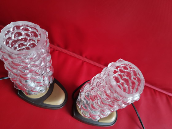 Image 1 of Set of Space Age Bubble bedside lamps