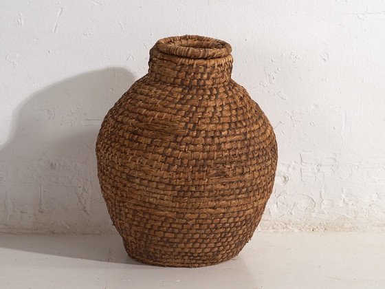 Cesta de mimbre antigua (c.1920) #1 – Objetos decorativos, Wicker, Rustic (photo 32 of 34)