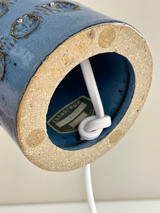 Image 1 of vintage ceramic LAMP BASE Knabstrup Denmark MidCentury