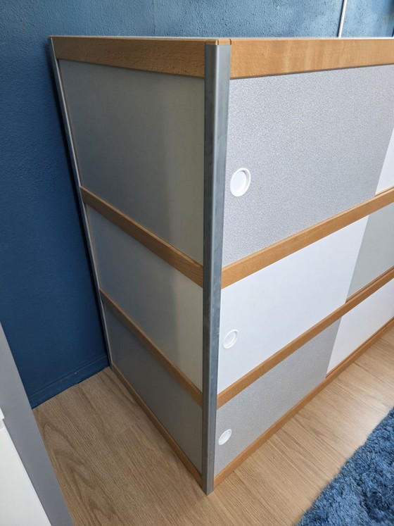 Kewlox / Moduloo Storage cabinet - white and grey – Iron, Mdf (photo 3 of 11)