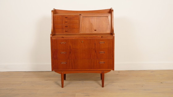 Image 1 of Secretaire vintage | danois | teck | avec miroir