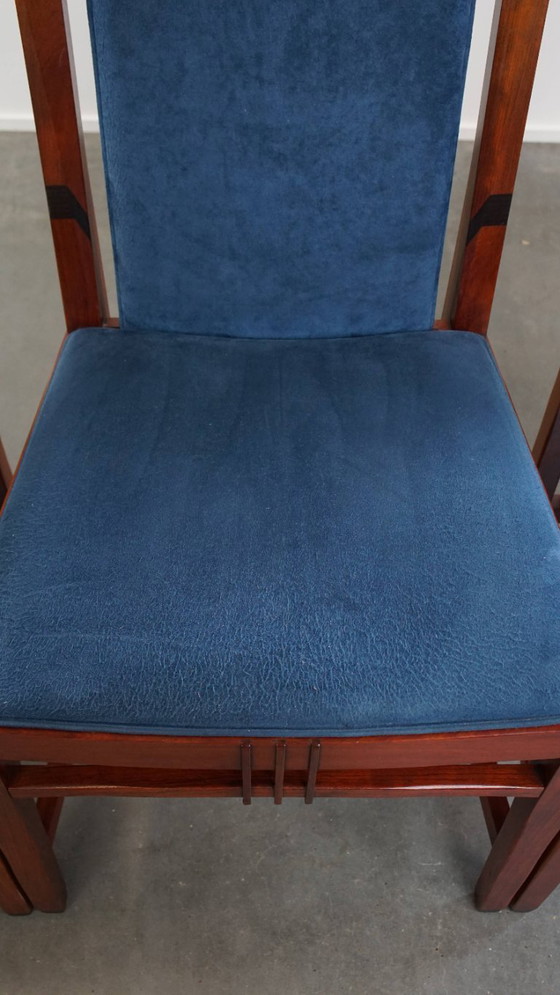 Image 1 of 4x  Art Deco eetkamerstoel van Schuitema uit de Decoforma serie