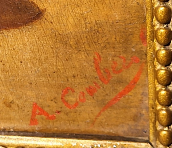 Image 1 of Pintura al óleo de desnudo femenino temprano