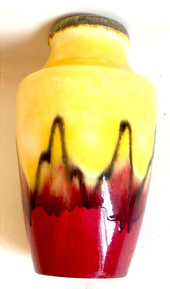 Image 1 of Vaso in ceramica della Germania occidentale Altezza 40 cm