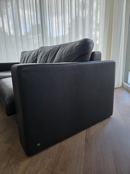 Rolf Benz leather sofa