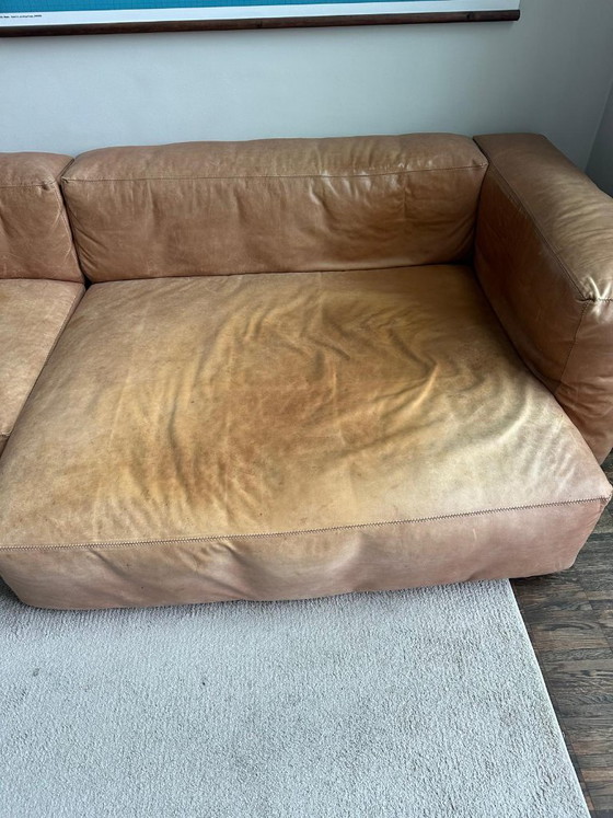HAY Mags Soft – Extra Wide Chaise Longue – Cognac Leder – Banken, Leather (photo 5 of 5)