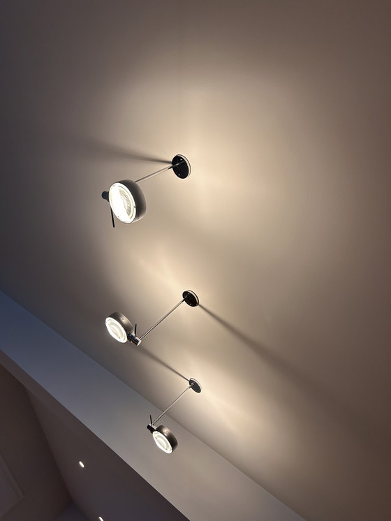 Image 1 of Occhio plafondspots - set van 3 verstelbare designlampen  chroom 