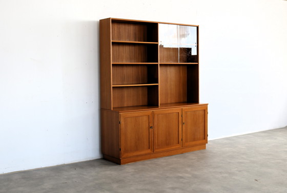 Image 1 of vintage teak Zweedse wandkast