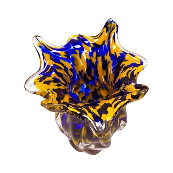 Image 1 of Chřibská Sklárna Vase Josef Hospodka vintage Art Glass années 1960/1970.
