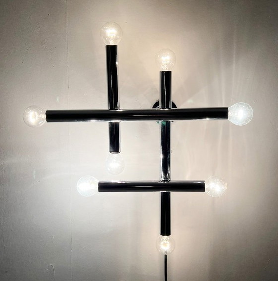 Image 1 of Lampada da parete/soffitto del Mid Century di Temde, Germania, anni '70