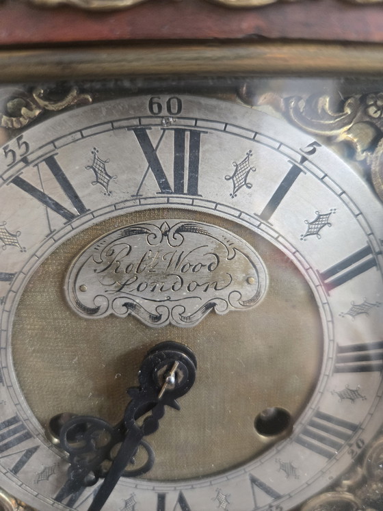 Image 1 of Roby wood table clock