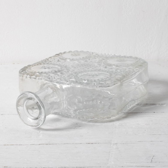 Mid-Century Grapponia Clear Bottle Vase by Nanny Still for Riihimäki / Finland / 1968 – Glass (photo 5 of 9)