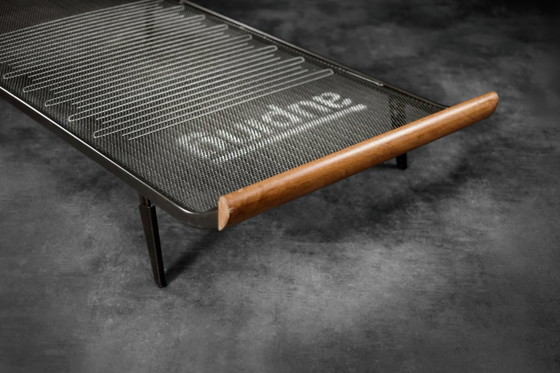 Image 1 of Vintage Mid-Century Dutch Modern Cleopatra Daybed in Brown by by Dick Cordemeyer for Auping, 1953