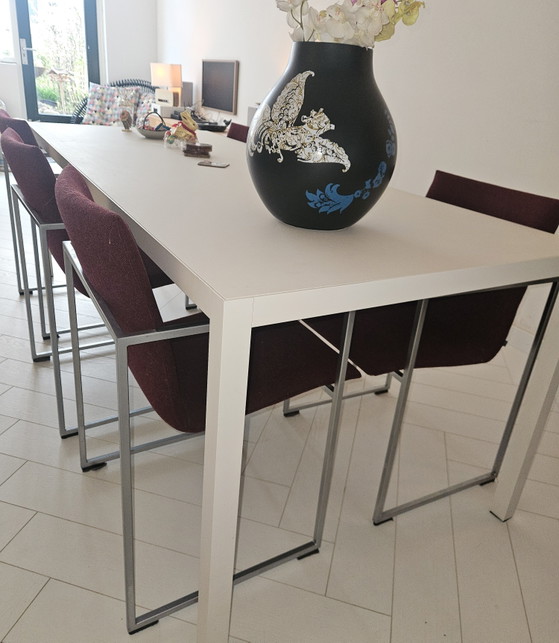 Image 1 of Tavolo dal design minimalista 90 x 220 (MDF italiano?)