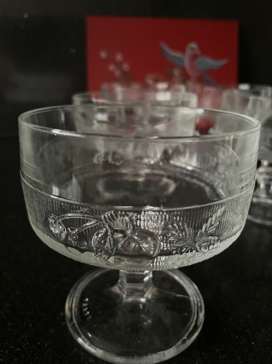 Italiaanse Vintage dessert coupes – vintage love, Glazen & Karaffen, Glas (photo 5 of 11)