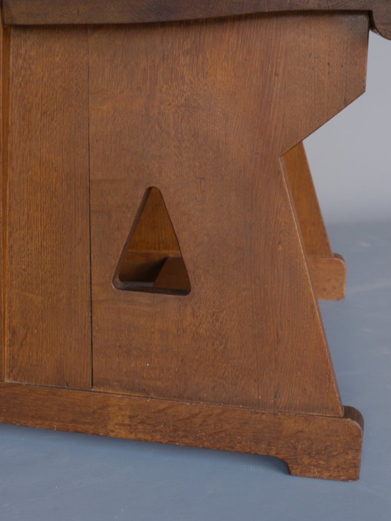 Image 1 of Traditionalistischer Beistellstuhl aus Eiche. 1920s