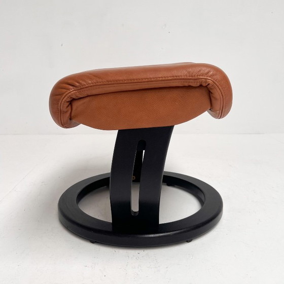 Poltrona reclinabile con pouf Hjort Knudsen, anni '90 – Poltrone relax, Leather, Wood, Vintage (photo 19 of 20)