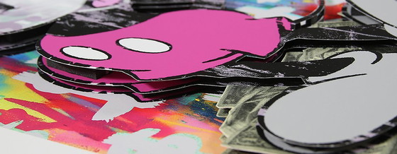 Image 1 of Allen, Ben - Dollar Mickey - 3D-Konstruktion - Handsigniert