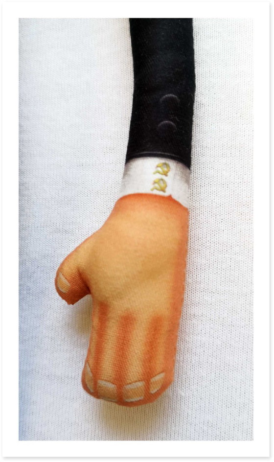 Image 1 of Karl Marx Gift | Handmade Art Doll | Marxist Gift | Philosopher Figurine | Academic Office Decor | Bookshelf Decor