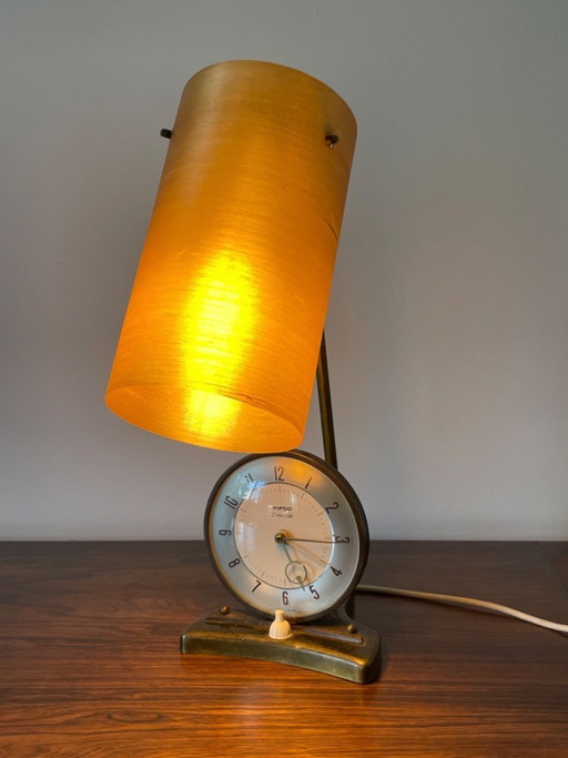 Vintage Pifco Timeside clock lamp from the 70s
