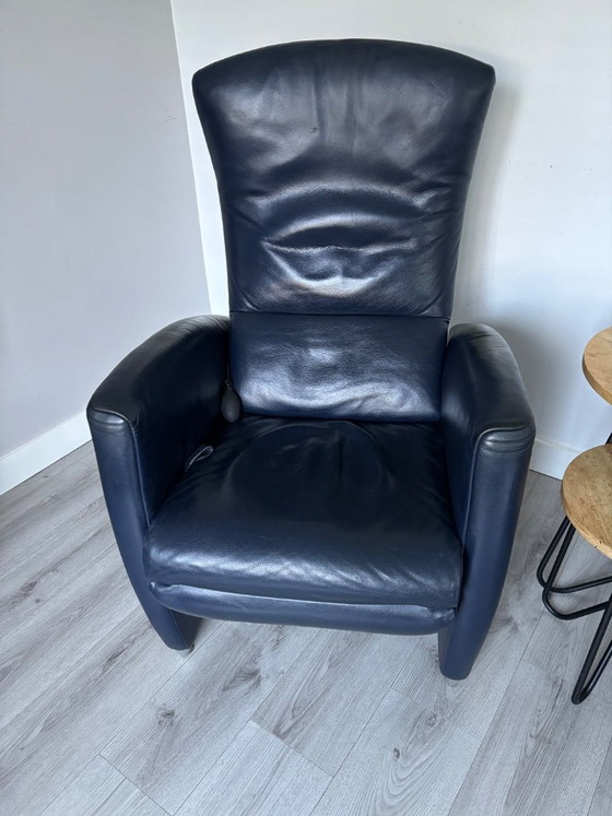 2x Jori Vinci Blue – Armchairs, Leather (photo 6 of 6)