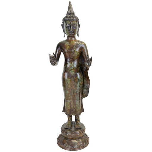 Buda javanés antiguo – Estilo Majapahit Revival – Vitarka Mudra
