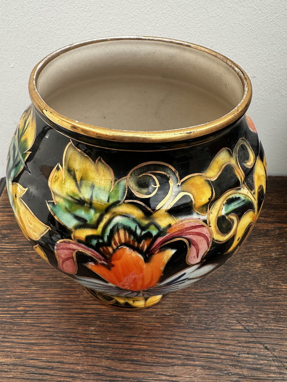 Image 1 of Vase Hubert Becquet vintage 