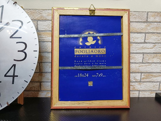 ANTICO DIPINTO SU TAVOLA SCENA 800, Dipinti e disegni, Legno, Tela, Blu, Figuratief (foto 5 di 5)
