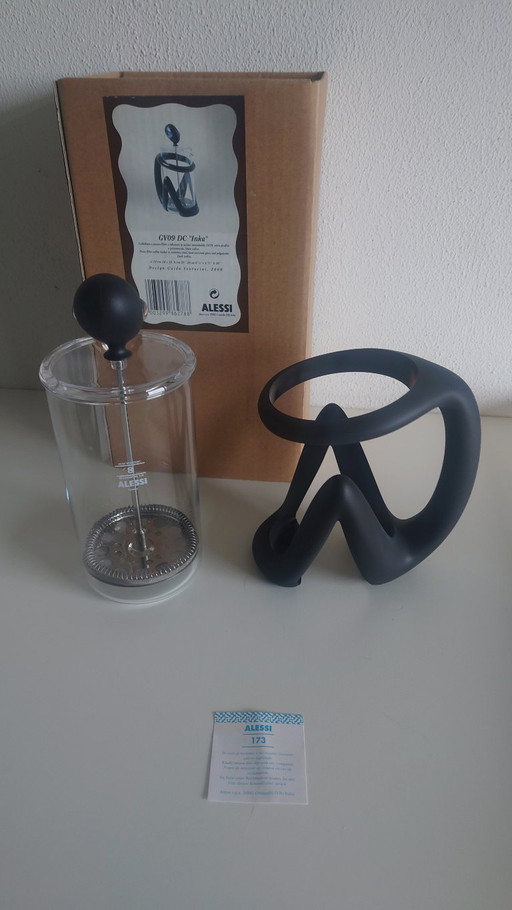 Alessi "Inka" persfilter koffie apparaat