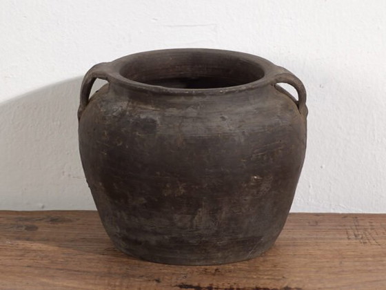Kleine antieke keramische vaas (ca. 1900) #11 – Vazen (photo 36 of 40)