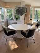 Design eetkamertafel COR conic met Alvostoelen