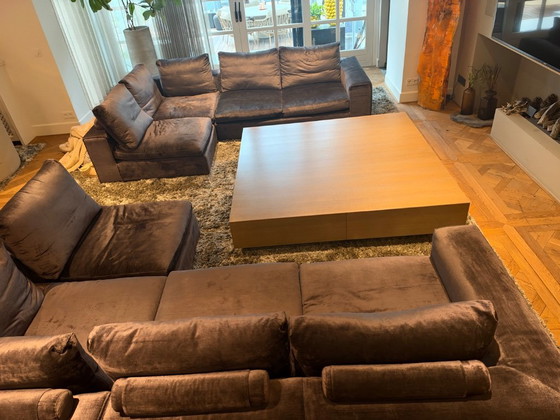 Tavolino da caffè quadrato con cassetto, legno beige, Eric Kuster, Tavolini da caffè, Modern (foto 4 di 5)