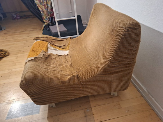 Image 1 of Luigi Colani ORBIS loungestoler --> Skal ombetrækkes.