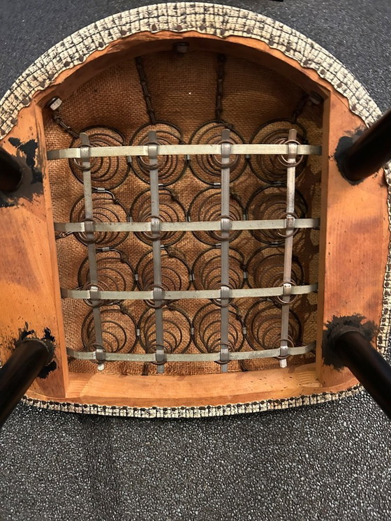 Image 1 of 4 sillas de comedor originales de los años 60.