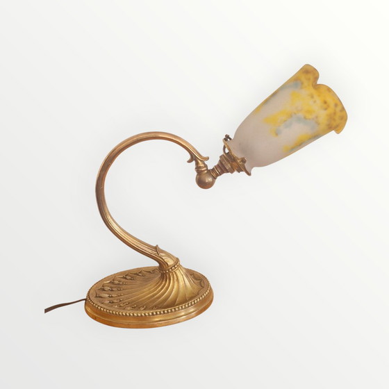 Image 1 of Lampada Art Nouveau - Firmata Müller frères- Circa 1910