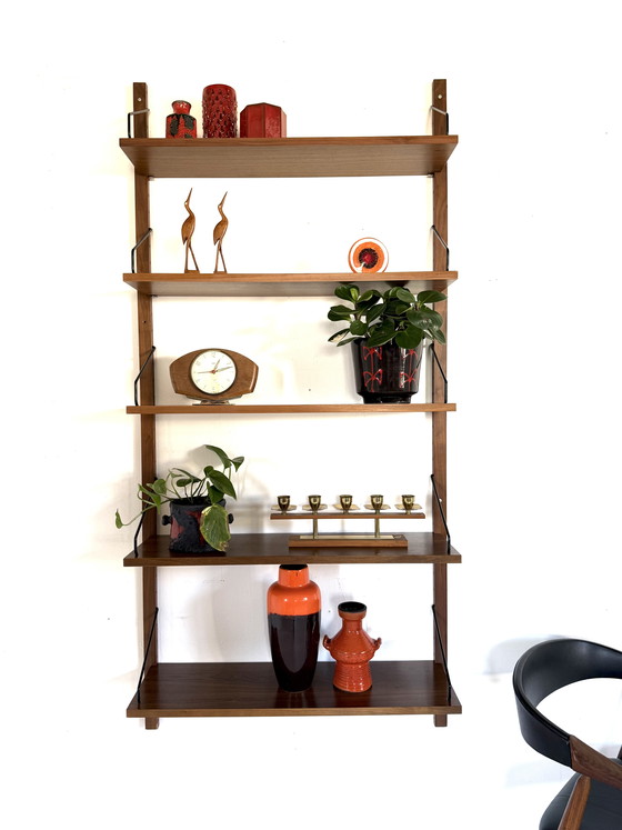 Image 1 of Vintage rosewood wall system, Poul Cadovius ‘60