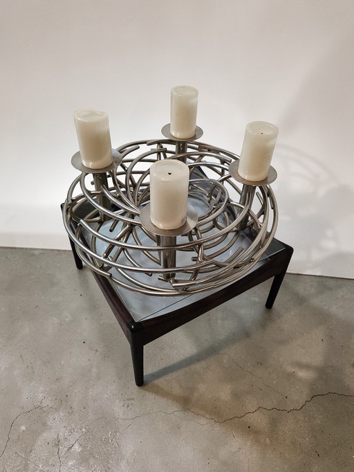 Traum Designer Fink Manufaktur Luxus Dekokranz Weihnachtskranz Kerzen Kranz Kerzenständer