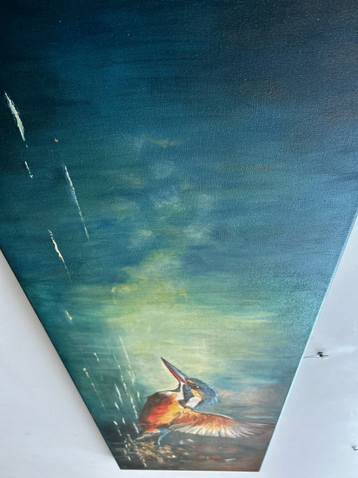 Pintura de Martín Pescador