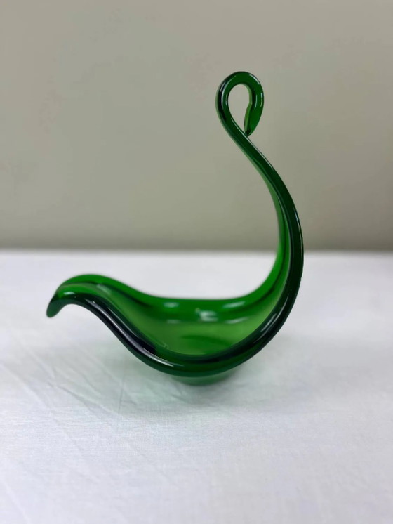 Murano swan catchall – Bowls, Crystal, Glass, Art Deco (photo 8 of 8)