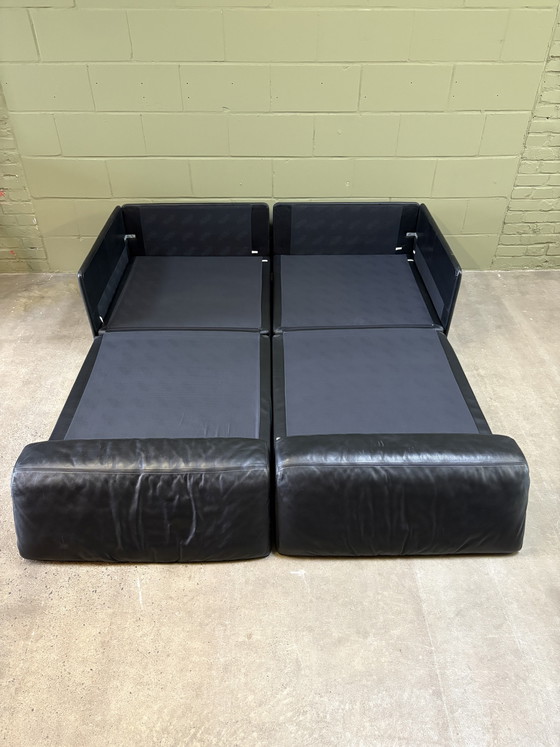 De Sede DS-76 Daybedbank/Sofa van zwart leer – Leather (photo 11 of 15)
