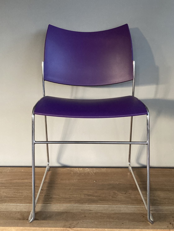 Image 1 of 2X Casala Curvy Wire Chair, Sigurd Rothe