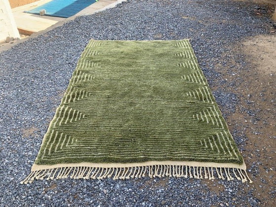 Image 1 of Berberkleed van zuivere wol, handgemaakt volgens traditionele methoden, 2/3 m