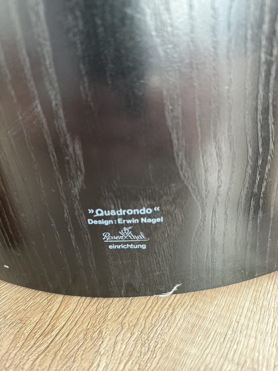 Image 1 of Table de salle à manger Quadrondo (ronde à carrée) Erwin Nagel