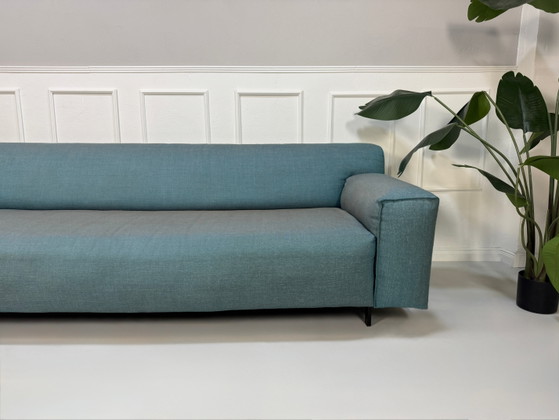Image 1 of Rolf Benz Grata Bank Stoff Blau Grün Bankbank