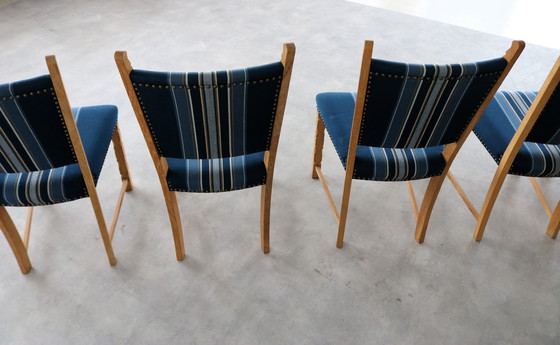 Image 1 of 6x sedie da pranzo danesi brutaliste