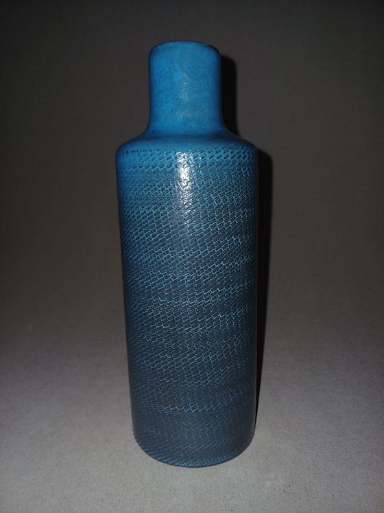 Skandinavische Keramikvase von Ingrid Atterberg, Upsala Ekeby, Serie „Bris“, 20 cm – Vasen, Ceramic (photo 10 of 12)